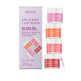 EELHOE Nourishing Lip Care Set, Moisturizing And Gentle, Hydrating Lip And Nourishing Lip Skin For Soft Lips. (Option: 3pcs)
